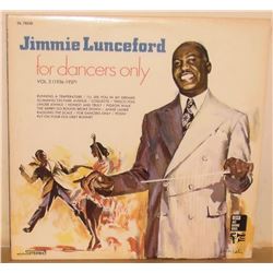 Jimmie Lunceford 33 record for dancers only, vol 3.