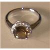 Image 1 : Sterling silver quartz ring