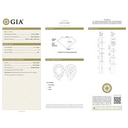 GIA/Pear shape/H/SI1/1.11