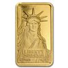 Image 1 : 2 gram Statue of Liberty Credit Suisse Gold Bar (In Assay)