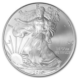 2010 1 oz Silver American Eagle BU