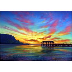 Hanalei Sunset - KAI Show, Patrick Ching 2015