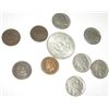Image 1 : 10 TOTAL U.S. COINS INCLUDES SILVER KENNEDY HALF DOLLAR/INDIAN HEAD CENTS & BUFFALO NICKELS!!