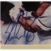 Image 2 : NOLAN RYAN AUTOGRAPHED SIGNED 8X10 PHOTO RANGERS "THE FIGHT"