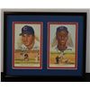Image 1 : Billy Williams & Ernie Banks Autographed Perez 3 1/2" x 5 1/2"