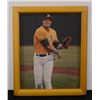 Image 1 : JOSE CANSECO AUTOGRAPH/SIGNED ATHLETICS 8X10 PHOTO