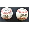 Image 2 : 2 - Unidentified AUTOGRAPHED BASEBALL's - 21 SIGNATURES  &  6 - SIGNATURES