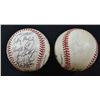 Image 5 : 2 - Unidentified AUTOGRAPHED BASEBALL's - 21 SIGNATURES  &  6 - SIGNATURES