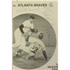 Image 3 : AUTOGRAPHED SOUVENIR PROGRAMS ( 3 ) PADRES vs EXPOS/ BRAVES/ GIANTS- HANK AARON