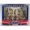 Image 1 : 1992 USA BASKETBALL DREAM TEAM STARTING LINEUP
