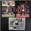 Image 1 : 3 -8x10's: Joe Charboneau Autogr/Sign, Kirby Puckett Barry Colla, David Robinson