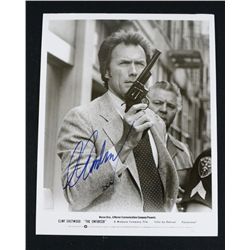 Clint Eastwood Autographed/Signed 8x10 Black & White Photo/Movie Advertisement