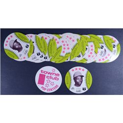 1976 TOWNE CLUB DISCS LOT;  29 - LOU BROCK in NM-MINT CONDITION