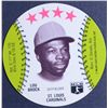 Image 2 : 1976 TOWNE CLUB DISCS LOT;  29 - LOU BROCK in NM-MINT CONDITION