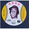 Image 2 : 1976 TOWNE CLUB DISCS LOT; 36 - FRANK ROBINSON in NM-MINT CONDITION