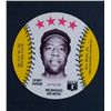 Image 2 : 1976 TOWNE CLUB DISCS LOT; 33 - HANK AARON in NM-MINT CONDITION