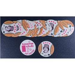 1976 TOWNE CLUB DISCS LOT; 37 - MIKE SCHMIDT in NM-MINT CONDITION