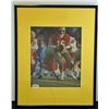 Image 1 : JOE MONTANA AUTOGRAPHED PHOTO, JSA AUTHENTIC, 11 x 14 FRAMED / MATTED