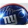 Image 2 : Eli Manning New York Giants Autographed Riddel Mini Helmet w/Photo COA