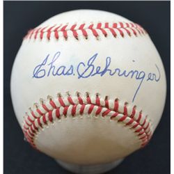 CHARLIE GEHRINGER AUTOGRAPHED BASEBALL