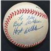 Image 1 : HOYT WILHELM AUTOGRAPHED BASEBALL