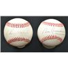Image 1 : BOBBY RICHARDSON & JOHN SAIN AUTOGRAPHED BASEBALLS (2)