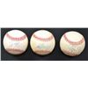 Image 1 : FRANK THOMAS / KEN GRIFFEY JR / BARRY BONDS AUTOGRAPHED BASEBALLS (3)