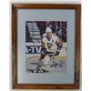 Image 1 : MARIO LEMIEUX AUTOGRAPHED 8 x 10 FRAMED PHOTO
