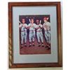 Image 1 : BIG RED MACHINE FRAMED & SIGNED 8X10 PHOTO ROSE BENCH MORGAN PEREZ