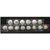 Image 1 : 14 - AUTOGRAPHED GOLF BALLS - UNIDENTIFIED - in CUBES