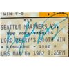 Image 2 : GAYLORD PERRY AUTOGRAPHED 1982  UNUSED TICKET