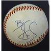 Image 2 : 4 - COMMEMORATIVE BASEBALLS - 2-JACKIE ROBINSON, 1-MICKEY MANTLE, 1-98 WORLD SER