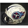 Image 1 : "MUSIC CITY MIRACLE" TITANS SIGNED F/S HELMET, McNAIR, GEORGE, DYSON  (22 total)