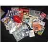 Image 1 : SPORTS COLLECTION....A LITTLE OF EVERY THING, CARDS, MAGAZINES, BALLS, BEANIE