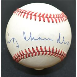 HAPPY CHANDLER AUTOGRAPHED BASEBALL