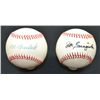 Image 1 : AL BARLICK & JOE GARAGIOLA AUTOGRAPHED BASEBALLS (2)