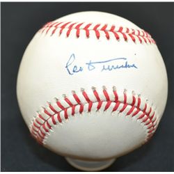 LEO DUROCHER AUTOGRAPHED BASEBALL