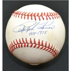 RALPH KINER HOF 1975 AUTOGRAPHED BASEBALL