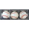 Image 2 : 9 - UNIDENTIFIED  AUTOGRAPHED AMERICAN LEAGUE BASEBALLS - POSSIBLE FINDS?