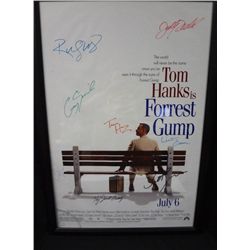 AUTOGRAPHED/SIGN FORREST GUMP ORIGINAL ROLLED 1994 MOVIE POSTER 27"x40" COA