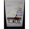Image 1 : AUTOGRAPHED/SIGN FORREST GUMP ORIGINAL ROLLED 1994 MOVIE POSTER 27"x40" COA
