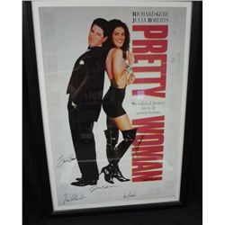 PRETTY WOMAN Rolled 27x40 Movie Poster: AUTOGRAPHED/SIGNED Richard Gere,