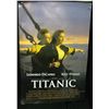 Image 1 : TITANIC MOVIE POSTER 27x39 AUTOGRAPHED/SIGN LEONARDO DECAPRIO, KATE WINSLET,