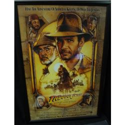 AUTOGRAPHED/SIGNED INDIANA JONES AND THE LAST CRUSADE - MOVIE POSTER 27" x 40"