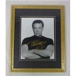 TOM JONES AUTOGRAPHED PHOTO 8X10 B&W