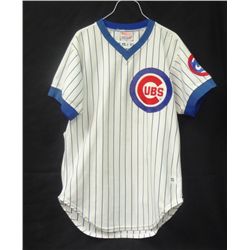 Chicago Cubs #10  Classic White with Stripes Baseball Jersey 10 82 / 42