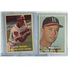 Image 2 : 1957 TOPPS MILWAUKEE BRAVES TEAM LOT (20 CARDS) AARON & MATHEWS
