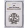 Image 1 : 1956 FRANKLIN HALF DOLLAR, NGC MS-64