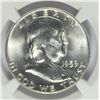 Image 2 : 1959-D FRANKLIN HALF DOLLAR, NGC MS-64 FBL