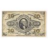 Image 1 : 1863 TEN CENT US FRACTIONAL CURRENCY VF